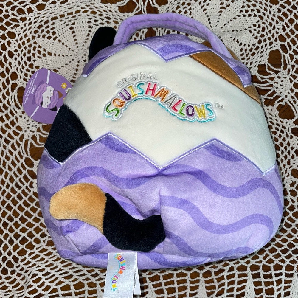 Squishmallow Easter Basket NEW Cam the Cat~ NWT - Picture 6 of 7